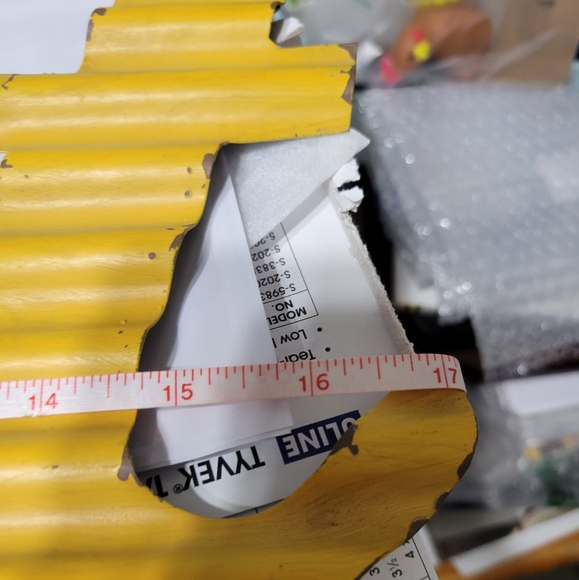 EAT Metal Kitchen Sign wall hanging deco, yellow, 17" - Picture 7 of 8